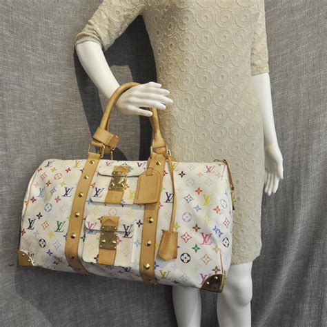 louis vuitton multicolor keepall